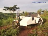 BMW R45 with homemade sidecar